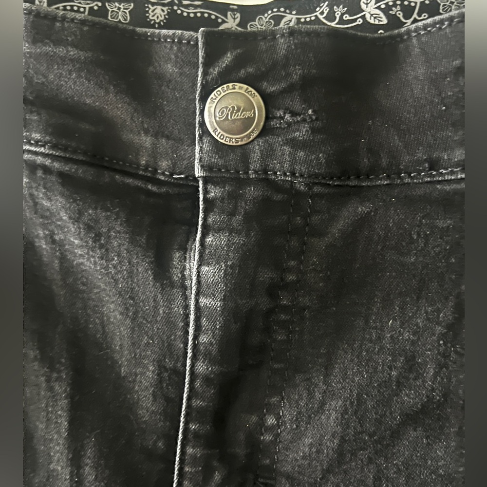 Riders by Lee Midrise Bootcut Black Jeans - Picture 7 of 9
